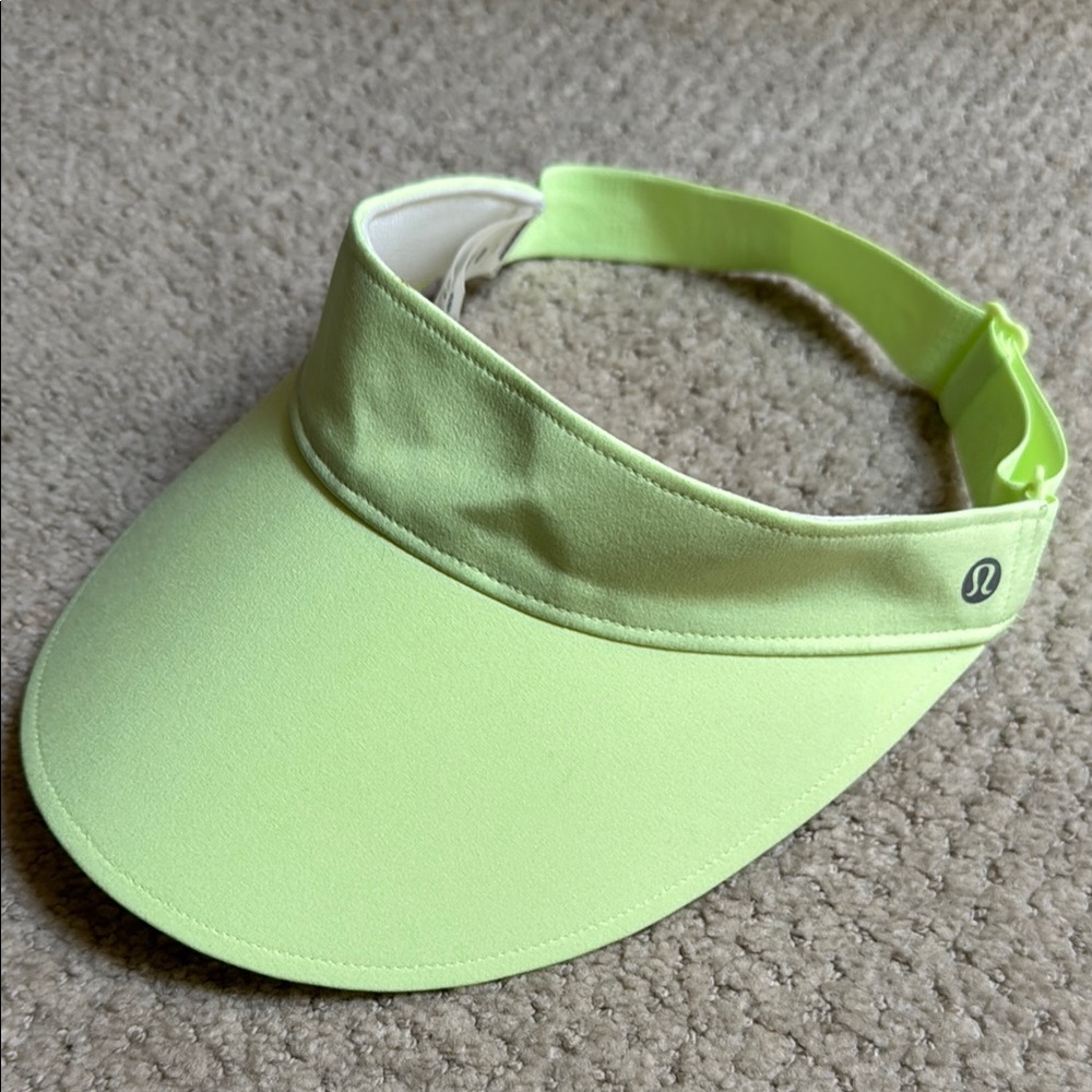 lululemon fast paced wide band running visor